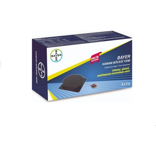 BAYER TABLET HAMAM BÖCEĞİ YEMİ 6*2